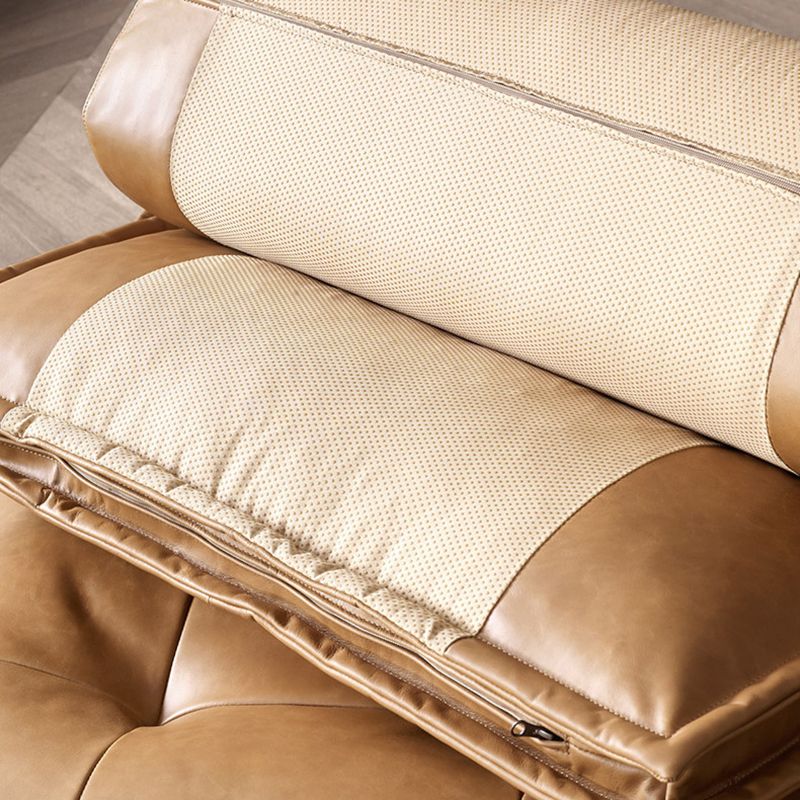 Echter Leder -armloser Sofa -Sofa für armlose Sofa für Wohnung