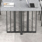 Industrial Style Writing Desk Rectangular Sintered Stone Office Desk without Chair Clearhalo 'furn' 'furn_office_desk' 'Furniture' 'Office Desks' 'Office Furniture' 'office_desk' 1200x1200_f7ffdb81-f8c9-42ca-80bb-cd27504fcd33