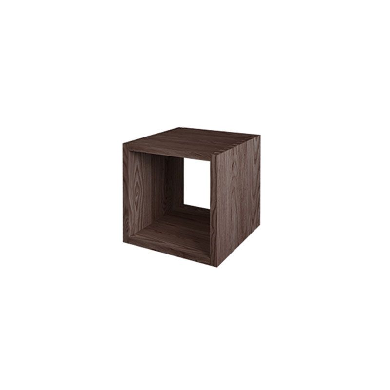 Open Back Cube boekenplank massief hout eigentijdse boekenkast voor thuis
