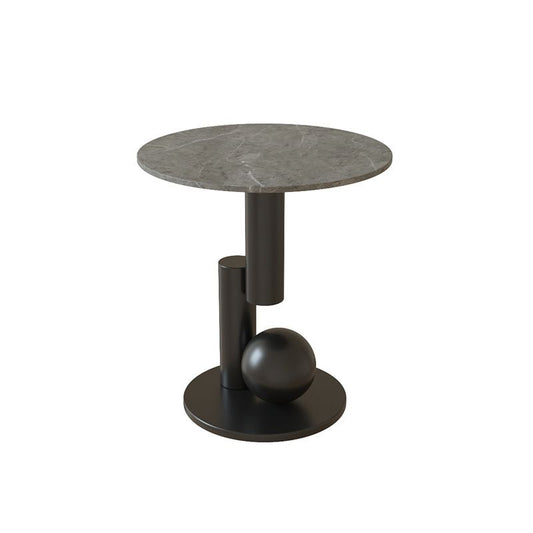 21,6 "H Modernico moderno a base di piedistallo a colore solido TABELLA ROUND END