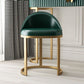 Glam Metal Dining Room Chair Upholstered Armless Dining Chairs for Home Use Clearhalo 'Dining Chairs' 'Dining Tables & Seating' 'dining_chair' 'furn' 'furn_dining_chair' 'Furniture' 'Kitchen & Dining Furniture' 1200x1200_f8043b48-ea72-4a35-9aca-fb869f134ec0