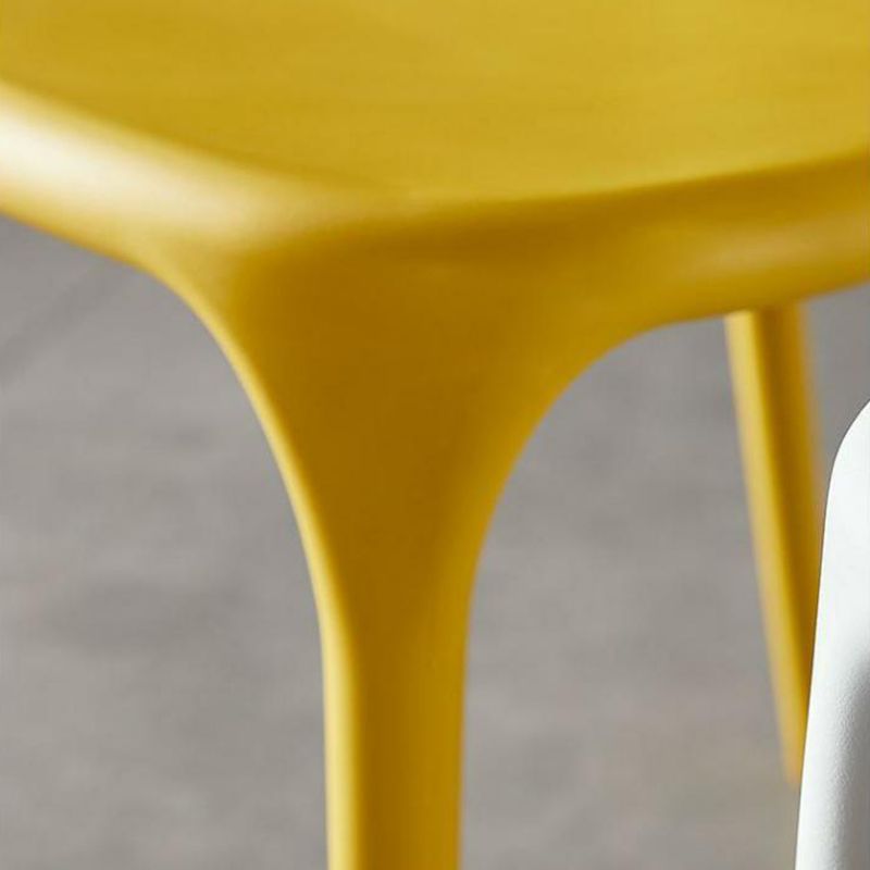 Scandinavian Plastic Home Dining Side Chair Open Back Dining Side Chair Clearhalo 'Dining Chairs' 'Dining Tables & Seating' 'dining_chair' 'furn' 'furn_dining_chair' 'Furniture' 'furniture_dining_chair' 'Kitchen & Dining Furniture' 1200x1200_f805d29d-3632-4637-80ef-3871e177430f