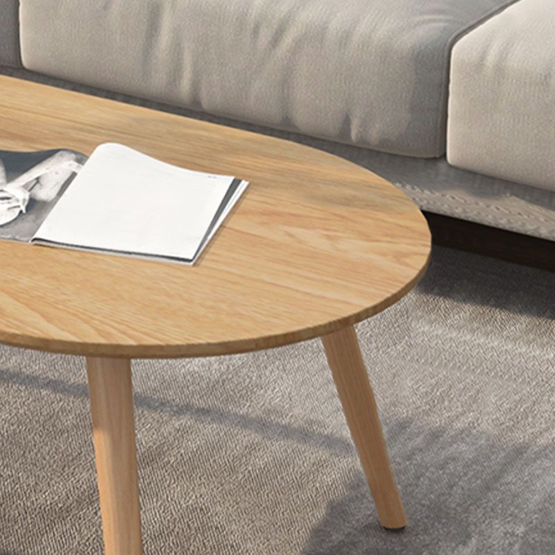 4 Legs Coffee Table Geometric Wood Cocktail Table in White and Natural Clearhalo 'Coffee & Accent Tables' 'Coffee Tables' 'coffee_tables' 'furn' 'furn_coffee_tables' 'Furniture' 'furniture_coffee_tables' 'Living Room Furniture' 1200x1200_f80a1995-3b3f-43a3-90d9-260670cdd51d