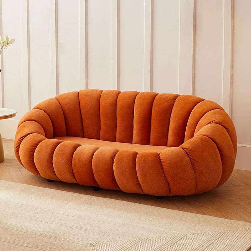 Divano contemporaneo con braccia inclinate 26,77 "divano standard di alto livello