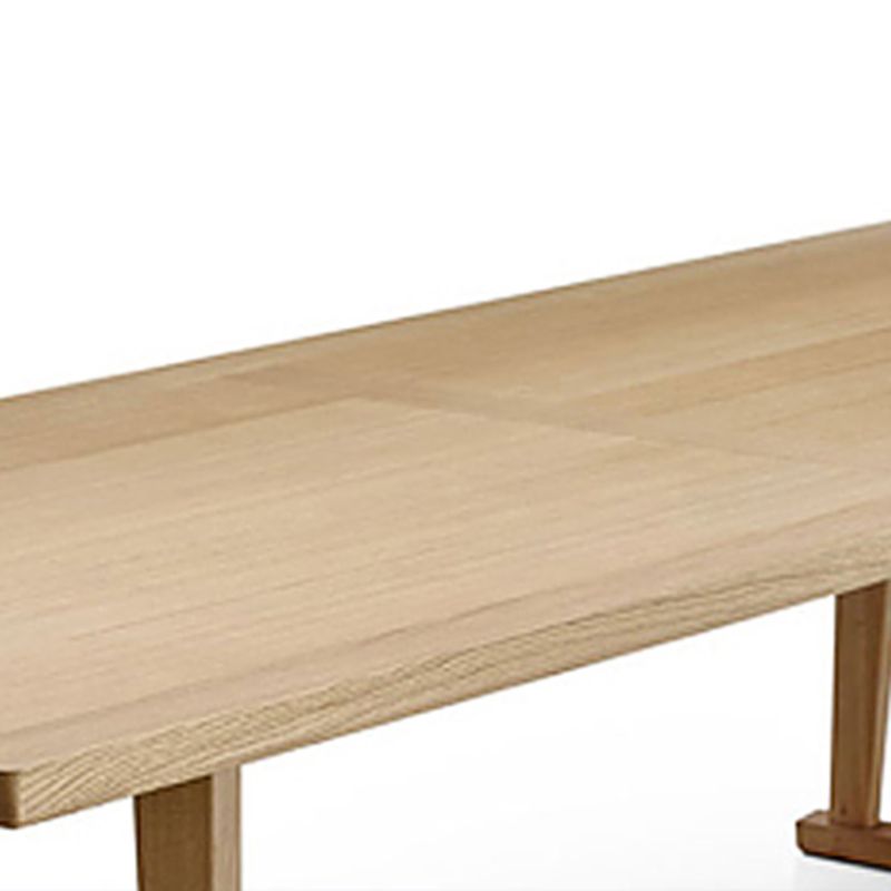 Solid Wood Modern Table for Restaurant Rectangle Dining Table with Trestle Base Clearhalo ' dining_table' 'Dining Tables & Seating' 'Dining Tables' 'furn' 'furn_dining_table' 'Furniture' 'furniture_dining_table' 'Kitchen & Dining Furniture' 'kitchen&dining_furn' 'kitchen' 'kitchen_dining_table' 1200x1200_f8107c1d-377b-4322-8967-e6b3f7bbdcf9