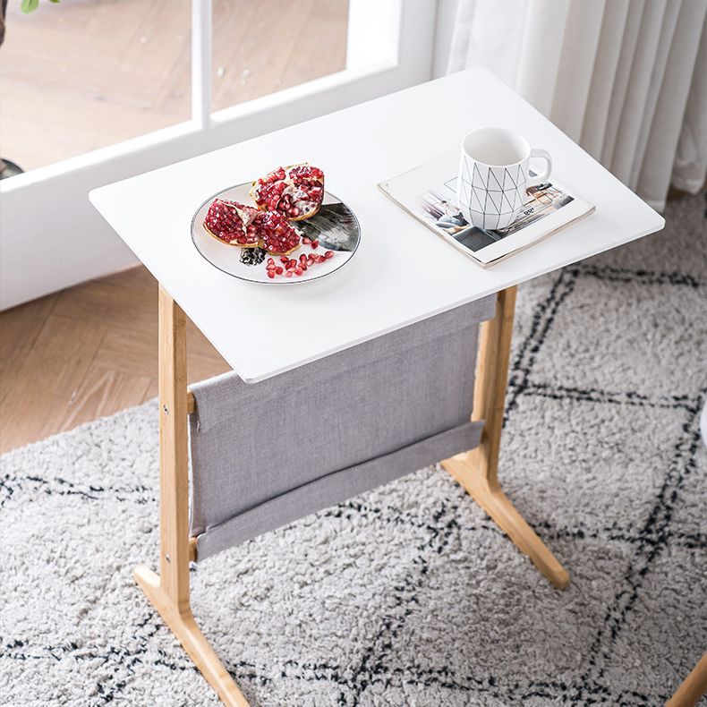 Mesa de esquina modernista Mesa lateral rectangular para sala de estar