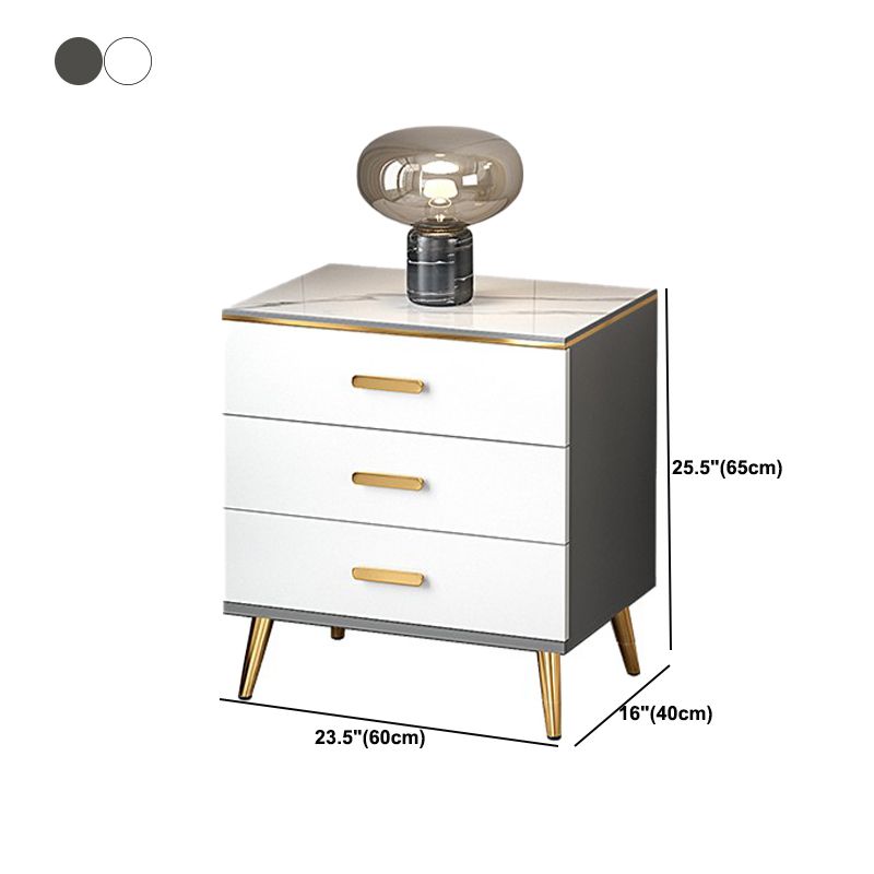 15,74 "cassa di accento moderno largo con cassetti