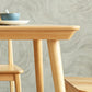 Ensemble de restauration rectangulaire moderne 1/2/5/7 Pieces Table à manger en bois massif avec chaises