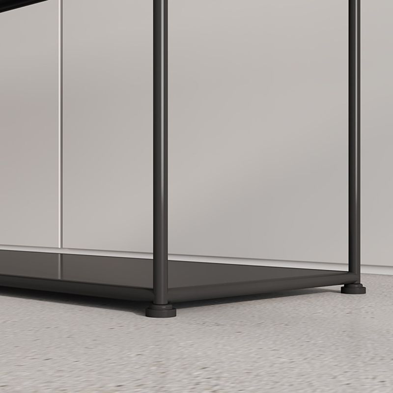 Libreria di libreria orizzontale aperta contemporanea per ufficio