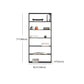 70.87"H Bookshelf Open Back Modern Style Bookcase for Home and Office Clearhalo 'Bookcases' 'furn' 'furn_bookcases' 'Furniture' 'furniture_bookcases' 'Office Furniture' 1200x1200_f815c70e-3d2f-475d-972d-515414eeb675