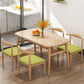 Nordic Style Dining Table Rectangle Dining Table for Home Use Clearhalo 'Dining Tables & Seating' 'Dining Tables' 'dining_table' 'furn' 'furn_dining_table' 'Furniture' 'Kitchen & Dining Furniture' 1200x1200_f8163226-4cf4-416b-8c7d-b58bc7df97d6