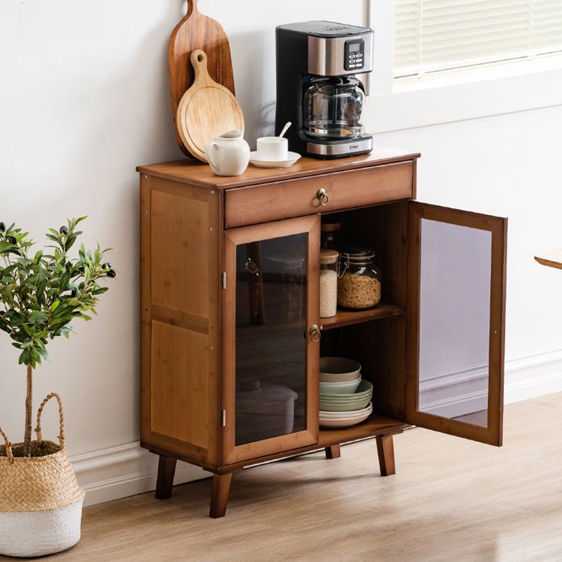 Contemporary Rectangle Storage Cabinet Solid Wood Accent Cabinet Clearhalo 'Cabinets & Chests' 'cabinets_chests' 'furn' 'furn_cabinets_chests' 'Furniture' 'Living Room Furniture' 1200x1200_f81c52ae-dca7-457b-a45a-5da492393256