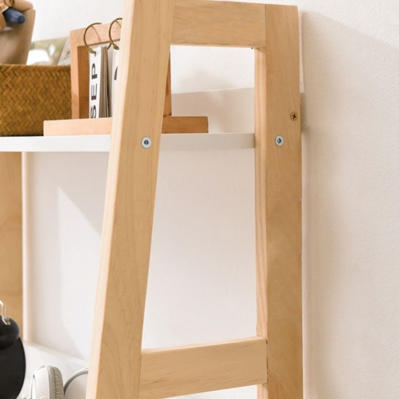 Contemporary Ladder Bookcase Wooden Open Back Bookshelf with Shelves for Home Clearhalo 'Bookcases' 'furn' 'furn_bookcases' 'Furniture' 'furniture_bookcases' 'kitchen' 'kitchen_bookcases' 'Living Room Furniture' 'Office Furniture' 1200x1200_f81ca7ad-e3b0-4ad0-8954-31076fbb2a21