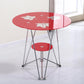 28.7"H Modern Metal Frame Base Round Glass Top Coffee Table with Shelf Clearhalo 'Coffee & Accent Tables' 'Coffee Tables' 'coffee_tables' 'furn' 'furn_coffee_tables' 'Furniture' 'Living Room Furniture' 1200x1200_f81f11bc-8618-47b5-8a3b-3360fcf9eda8