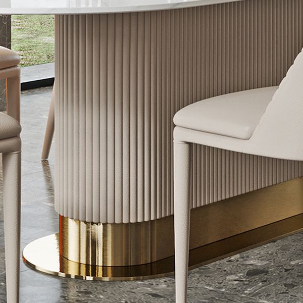 1/4/5/7 Pieces Luxury Dining Set Sintered Stone Top Dining Table with Leather Chairs Clearhalo 'Dining Room Sets' 'Dining Tables & Seating' 'dining_room_set' 'furn' 'furn_dining_room_set' 'Furniture' 'furniture_dining_room_set' 'Kitchen & Dining Furniture' 'kitchen&dining_furn' 'kitchen' 1200x1200_f81f885e-40ca-442e-a646-556727dc09ff