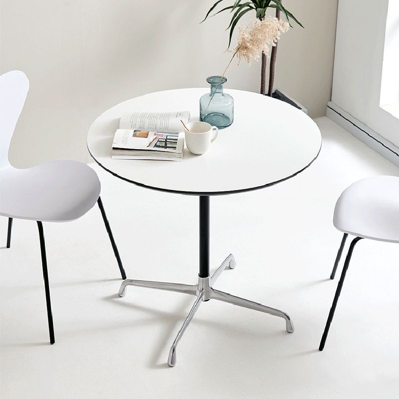 Mesa de centro con pedestal escandinavo, mesa de centro de madera para cóctel, para sala de estar