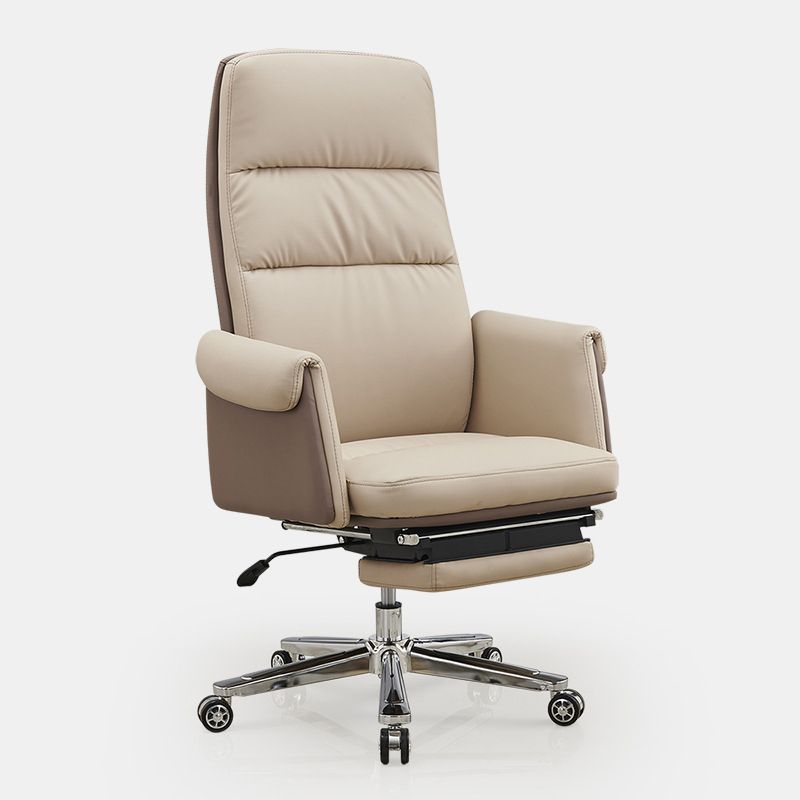 Contemporary Chair Fixed Arms Adjustable Seat Height Office Chair Clearhalo 'furn' 'furn_office_chair' 'Furniture' 'Office Chairs' 'Office Furniture' 'office_chair' 1200x1200_f822f3b6-2831-4c6e-b1ef-7a039e8ea1f8
