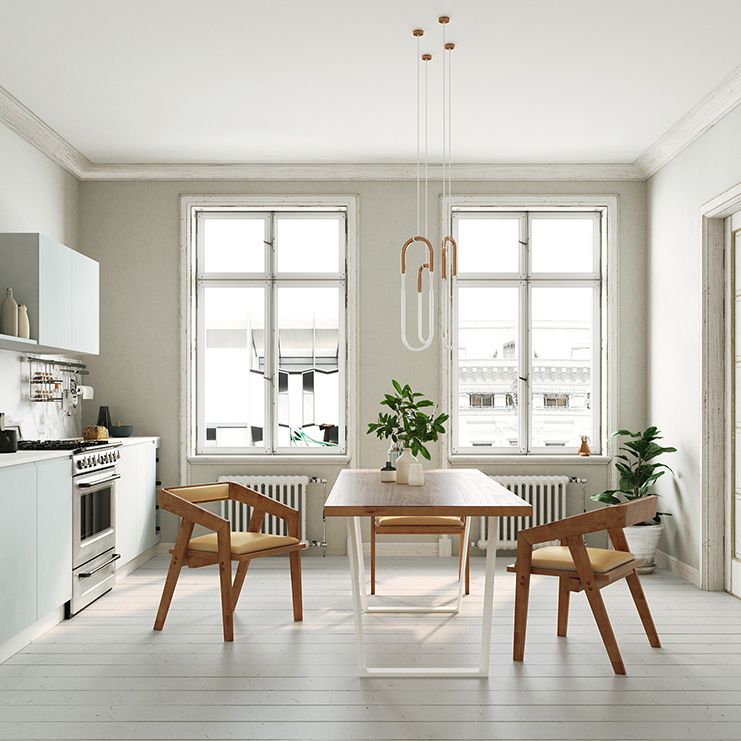 1/2/3/4 Pcs Pine Wood Industrial Dining Set with Rectangle Table Dinette Set Clearhalo 'Dining Room Sets' 'Dining Tables & Seating' 'dining_room_set' 'furn' 'furn_dining_room_set' 'Furniture' 'furniture_dining_room_set' 'Kitchen & Dining Furniture' 'kitchen&dining_furn' 'kitchen' 1200x1200_f827ce9f-7fbb-4ff8-afda-55ac34eabe78