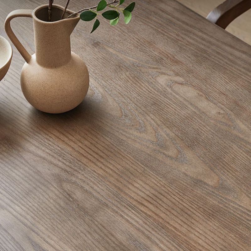 Moderner 29,53-Zoll großer Schreibtisch Massivholzkrümmte Büro Schreibtisch