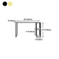 Industrial Iron Bar Table Faux Marble White Rectangle Top 41.3"H Bistro Table Clearhalo 'Bar Furniture' 'Bar Tables' 'bar_tables' 'furn' 'furn_bar_tables' 'Furniture' 'furniture_bar_tables' 'Kitchen & Dining Furniture' 1200x1200_f829bcc7-2880-4289-be37-e1308eae85dc