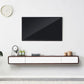 Rubberwood 9.45" D TV Stand Nordic Floating TV Stand with Storage Drawers Clearhalo 'furn' 'furn_tv_stands_entertainment_centers' 'Furniture' 'Living Room Furniture' 'TV Stands & Entertainment Centers' 'TV Stands & Media Storage Furniture' 'tv_stands_entertainment_centers' 1200x1200_f82a6366-9a7f-4cb5-a144-7294d824d993