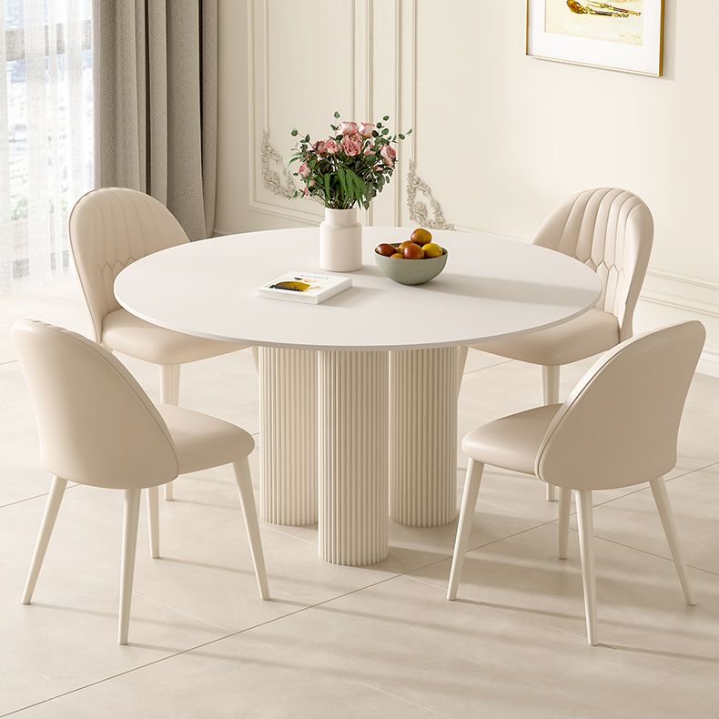 1/5 Piece Stone Top Contemporary Style Dining Room Chair Set Clearhalo 'Dining Room Sets' 'Dining Tables & Seating' 'dining_room_set' 'furn' 'furn_dining_room_set' 'Furniture' 'Kitchen & Dining Furniture' 1200x1200_f82c1efa-799d-450e-9381-a2f2e2e153d7