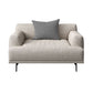 Ivory Fabric Settee Standard Charles Of London Tight Back Loveseat Clearhalo 'furn' 'furn_sofas' 'Furniture' 'furniture_sofas' 'kitchen' 'kitchen_sofas' 'Living Room Furniture' 'Sofa' 'sofas' 1200x1200_f82d3f04-9a9f-4cfd-9e30-ccaf0ee2fdd7