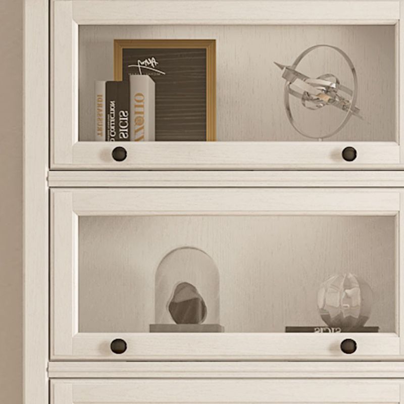 Libreria contemporanea di scaffali in legno con scaffale standard