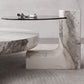Marble Coffee Cocktail Table Contemporary 3 Legs Coffee or End Table Clearhalo 'Coffee & Accent Tables' 'Coffee Tables' 'coffee_tables' 'furn' 'furn_coffee_tables' 'Furniture' 'Living Room Furniture' 1200x1200_f82fb93e-0583-4fec-b928-f089df4bc9b1