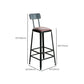 Contemporary Bar Table Set 1/5/7 Pieces Rectangle Solid Wood Counter Table Set Clearhalo 'Bar Furniture' 'furn' 'furn_home_bar_bar_sets' 'Furniture' 'Home Bars & Bar Sets' 'home_bar_bar_sets' 'Kitchen & Dining Furniture' 1200x1200_f83605f5-05e7-45a1-b529-b5708aa113ab