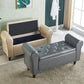 15.75 Inch Wide Bench Upholstered Modern Bench with Arms for Bedroom Clearhalo 'Benches' 'Chairs & Seating' 'furn' 'furn_benches' 'Furniture' 'Living Room Furniture' 1200x1200_f837d0d9-34ce-4f7a-a0d9-02dd7707c913
