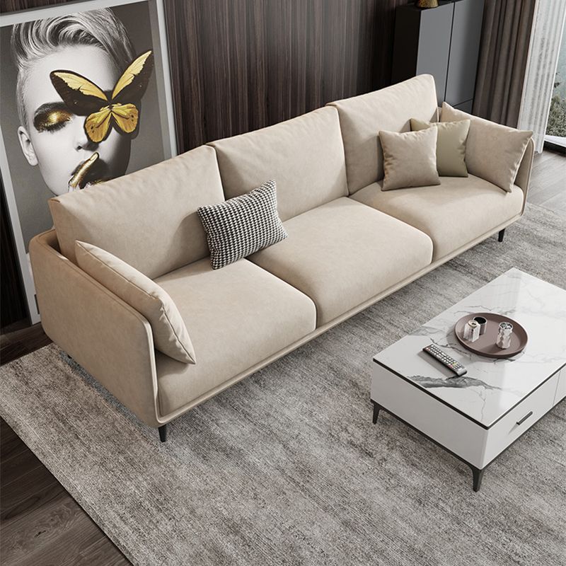 Stationary Living Room Recessed Arm Standard Cushions Contemporary Sofa Clearhalo 'furn' 'furn_sofas' 'Furniture' 'Living Room Furniture' 'Sofa' 'sofas' 1200x1200_f838c95f-b105-4f61-89b3-e275f597cff1