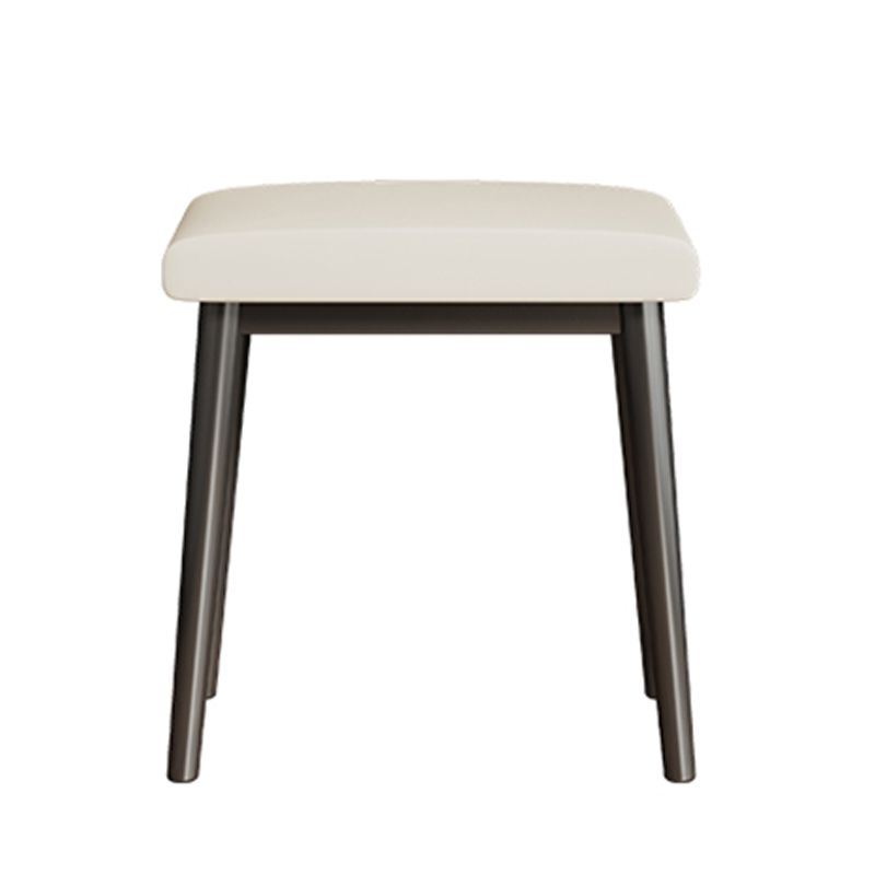 Wooden Makeup Counter With 2 Storage Drawers Contemporary Dresser for Bedroom