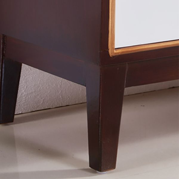 Armadietto di sideboard in legno massiccio con cassetti tavolo da sideboard contemporanei