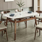 Modern Dining Round Table Sintered Stone Table with 4 Legs for Home Clearhalo 'Dining Tables & Seating' 'Dining Tables' 'dining_table' 'furn' 'furn_dining_table' 'Furniture' 'Kitchen & Dining Furniture' 1200x1200_f841923d-9b50-4899-a4d3-770f03757337