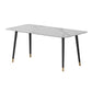 Contemporary Style Dining Site Table Stone Rectangle Furniture with 4 Legs Clearhalo ' dining_table' 'Dining Tables & Seating' 'Dining Tables' 'furn' 'furn_dining_table' 'Furniture' 'furniture_dining_table' 'Kitchen & Dining Furniture' 'kitchen&dining_furn' 'kitchen' 'kitchen_dining_table' 1200x1200_f841f867-364a-4ae3-98e5-8676c2bcebc2