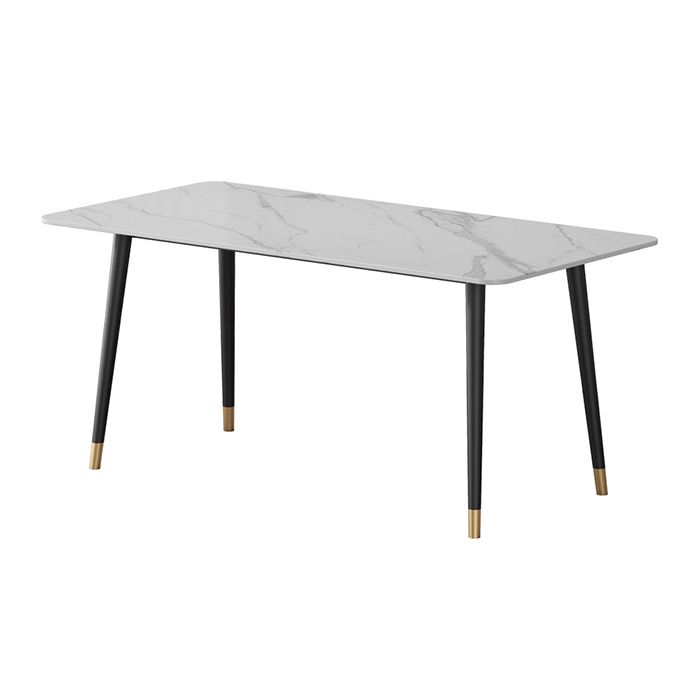 Contemporary Style Dining Site Table Stone Rectangle Furniture with 4 Legs Clearhalo ' dining_table' 'Dining Tables & Seating' 'Dining Tables' 'furn' 'furn_dining_table' 'Furniture' 'furniture_dining_table' 'Kitchen & Dining Furniture' 'kitchen&dining_furn' 'kitchen' 'kitchen_dining_table' 1200x1200_f841f867-364a-4ae3-98e5-8676c2bcebc2