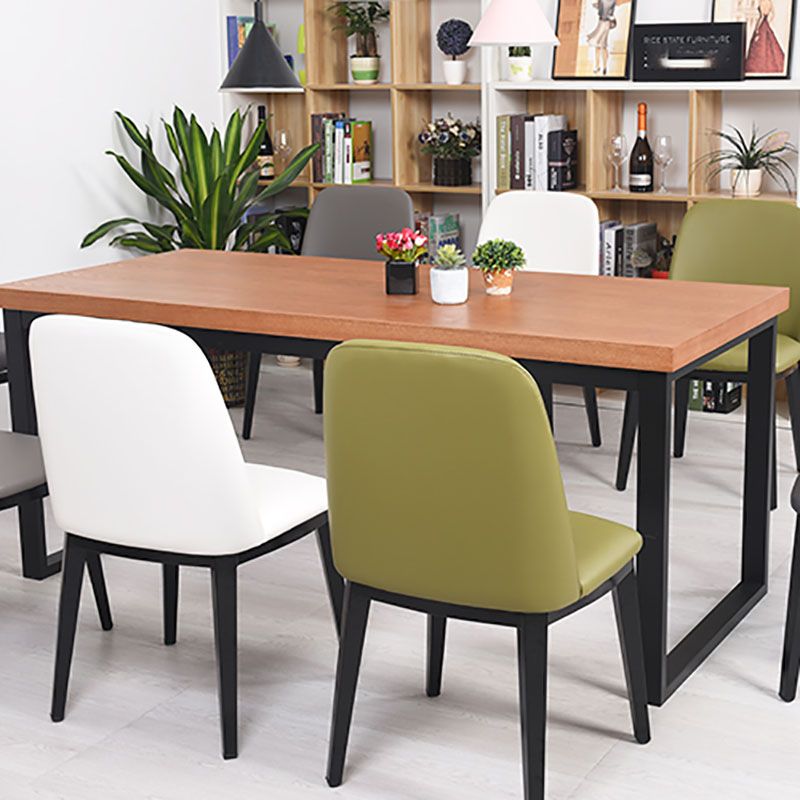 Arm Dining Chairs Modern Faux Leather Side Chairs for Kitchen Clearhalo 'Dining Chairs' 'Dining Tables & Seating' 'dining_chair' 'furn' 'furn_dining_chair' 'Furniture' 'Kitchen & Dining Furniture' 1200x1200_f844f8e9-c0c7-4fd5-97eb-53e4eefdf9cd