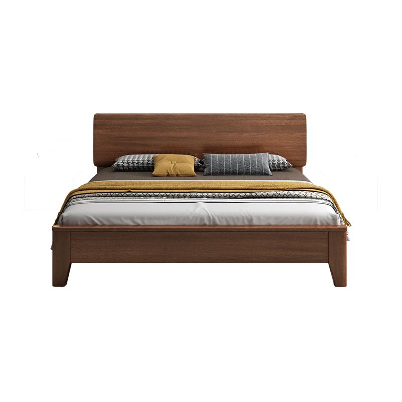 Scandinavisch houten standaard bed dennenhoutbed frame voor slaapkamer