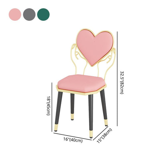 Scandinavian Style Open Back Dining Side Chair Polyurethane Dining Chairs Clearhalo ' kitchen&dining_furn' 'Dining Chairs' 'Dining Tables & Seating' 'dining_chair' 'furn' 'furn_dining_chair' 'Furniture' 'furniture_dining_chair' 'Kitchen & Dining Furniture' 'kitchen' 1200x1200_f84707a7-2123-422e-a69d-d5e027c78164