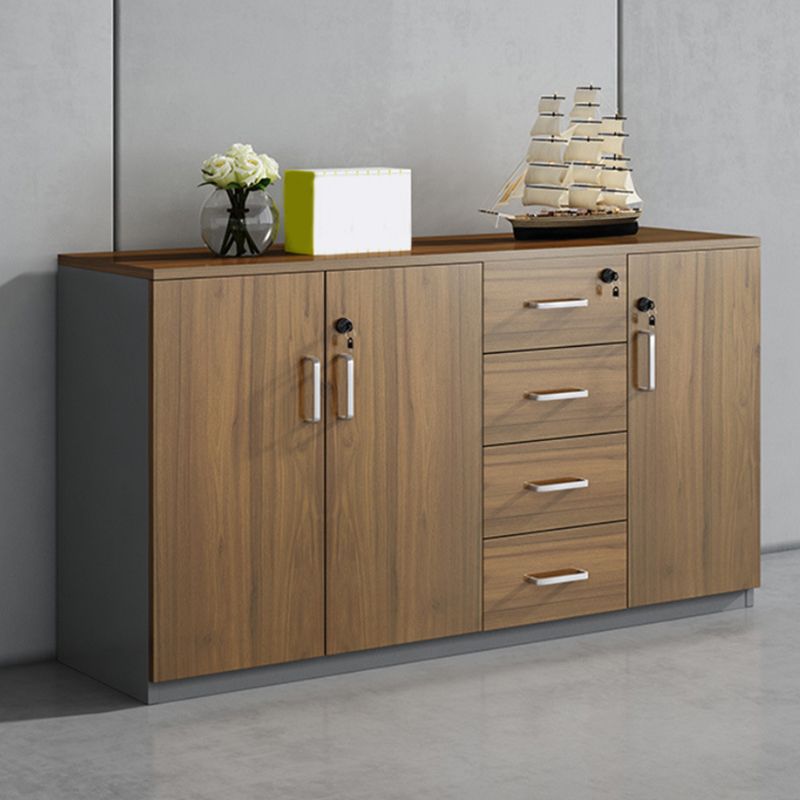 Traditional Wood File Cabinet Solid Color Wood File Cabinet with Drawers Clearhalo 'Filing Cabinets' 'filling_cabinets' 'furn' 'furn_filling_cabinets' 'Furniture' 'Office Furniture' 1200x1200_f848e09c-5280-4a99-9897-984c6aebb589