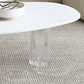 27-inch brede moderne salontafel 3 poten koffie-cocktailtafel