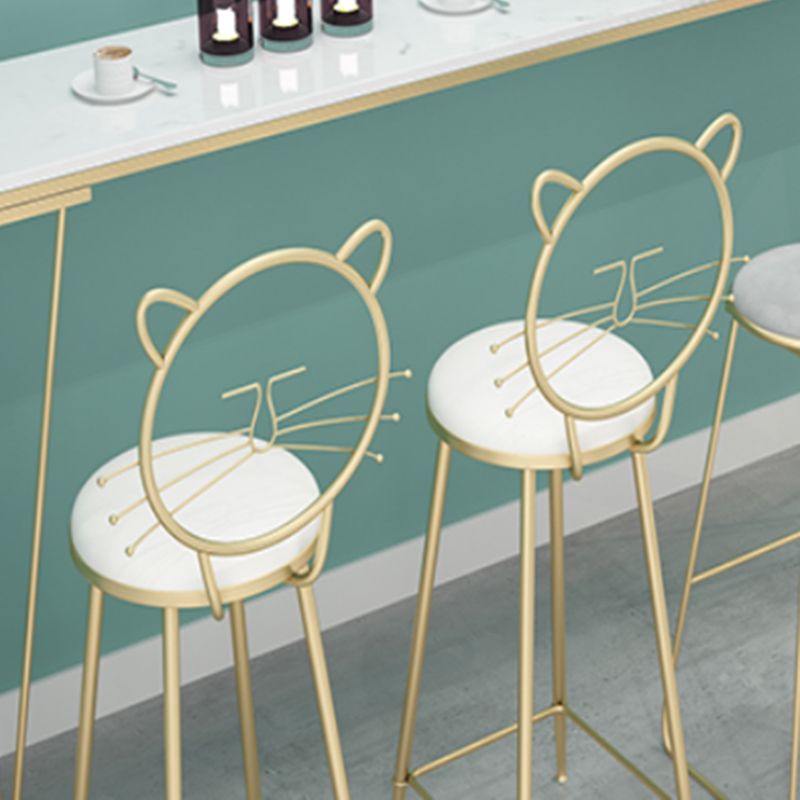 Glam 1/3/4/7 Pieces Bar Table Set Rectangle Stone Counter Table with High Stools Clearhalo 'Bar Furniture' 'furn' 'furn_home_bar_bar_sets' 'Furniture' 'Home Bars & Bar Sets' 'home_bar_bar_sets' 'Kitchen & Dining Furniture' 1200x1200_f8502b65-0022-4214-b221-9bce52d3e981