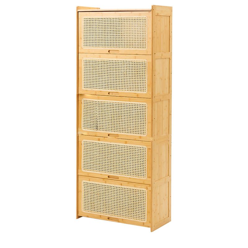 Minimalistic Solid Wood Accent Cabinet Rectangle Storage Cabinet Clearhalo 'Cabinets & Chests' 'cabinets_chests' 'furn' 'furn_cabinets_chests' 'Furniture' 'Living Room Furniture' 1200x1200_f850cce6-2c34-4554-b06e-087f19d1ed1f