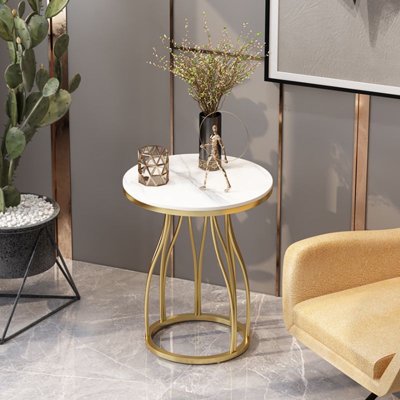 Minimalist Slate Side End Table Double Tier Frame Side End Table