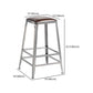 Industrial Coffee Shop Footrest Stools Silver Iron Bar Stool Clearhalo 'Bar Furniture' 'Bar Stools' 'bar_stools' 'furn' 'furn_bar_stools' 'Furniture' 'furniture_bar_stools' 'Kitchen & Dining Furniture' 1200x1200_f856ee8d-6aa9-4c2f-ad4e-d1b427f25f3b