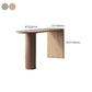Ash Wood Bar Dining Table Modern Oval Bar Table with Double Pedestal for Dining Room Clearhalo 'Bar Furniture' 'Bar Tables' 'bar_tables' 'furn' 'furn_bar_tables' 'Furniture' 'furniture_bar_tables' 'Kitchen & Dining Furniture' 1200x1200_f8571222-049d-40b5-abf2-a3a3f67df601