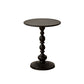 20.5" Tall Metal Pedestal End Table Round Accent Side Table in Black/White Clearhalo 'Coffee & Accent Tables' 'End & Side Tables' 'end_side_tables' 'furn' 'furn_end_side_tables' 'Furniture' 'Living Room Furniture' 1200x1200_f85980f3-e8e0-4fb8-a1fa-61f2755efb00