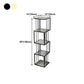 Glam Open Etagere Bookshelf Vertical Iron Bookshelf for Home Clearhalo 'Bookcases' 'furn' 'furn_bookcases' 'Furniture' 'furniture_bookcases' 'kitchen' 'kitchen_bookcases' 'Living Room Furniture' 'Office Furniture' 1200x1200_f859ffa8-a421-4bc7-9a3f-2dbc772e24c5