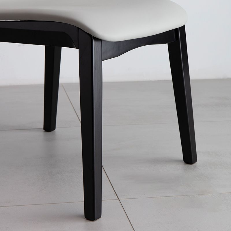 Upholstered Industrial Home Side Chair Parsons Matte Finish Dining Chair (Set of 2) Clearhalo ' kitchen&dining_furn' 'Dining Chairs' 'Dining Tables & Seating' 'dining_chair' 'furn' 'furn_dining_chair' 'Furniture' 'furniture_dining_chair' 'Kitchen & Dining Furniture' 'kitchen' 1200x1200_f85c9ef3-92ac-443b-ae33-5636eb12d142